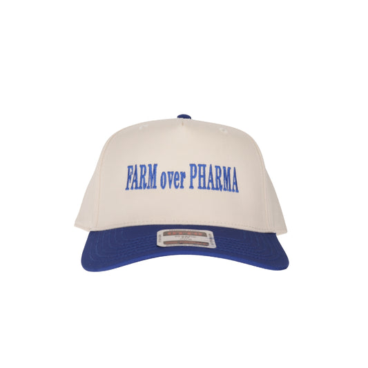 Farm Over Pharma Embroidered Trucker Hat