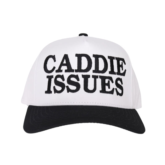 Caddie Issues Embroidered Trucker Hat