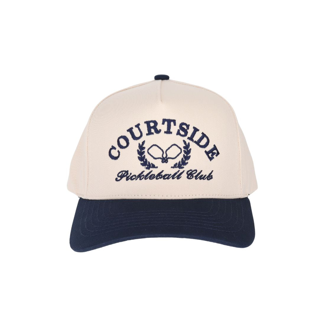 Courtside Pickleball Embroidered Trucker Hat