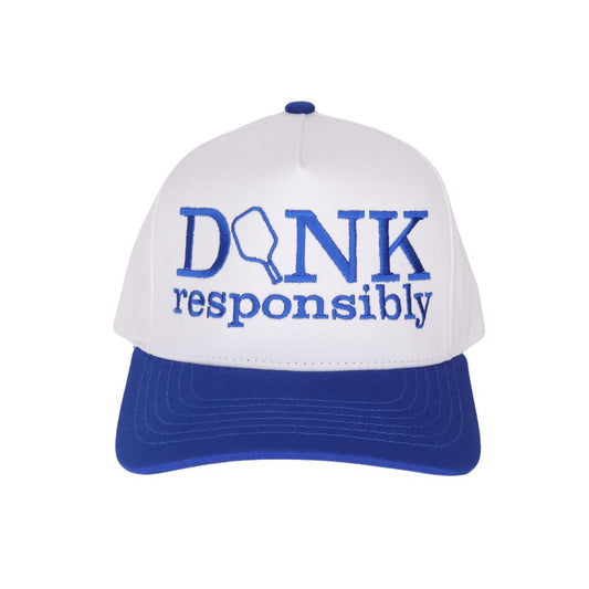 Dink Responsibly Embroidered Trucker Hat