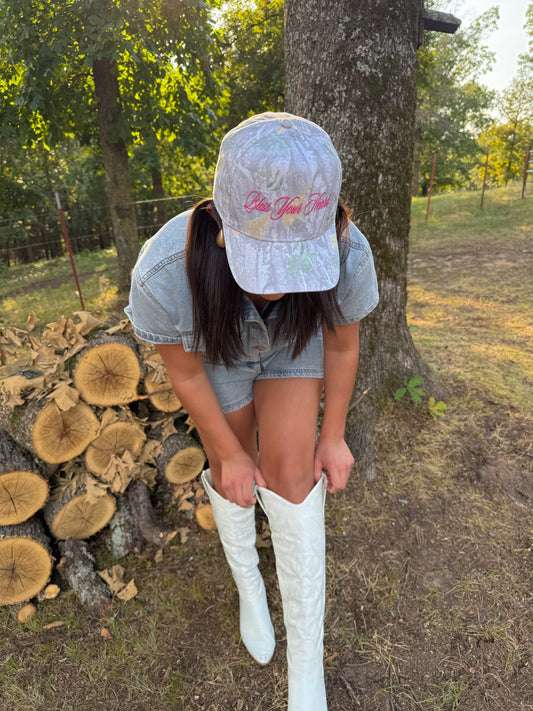 Bless Your Heart Embroidered Trucker Hat