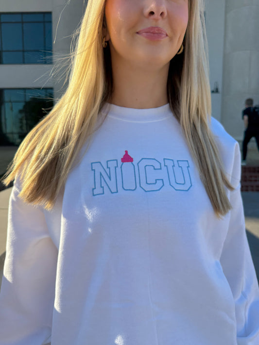 NICU Embroidered Sweatshirt