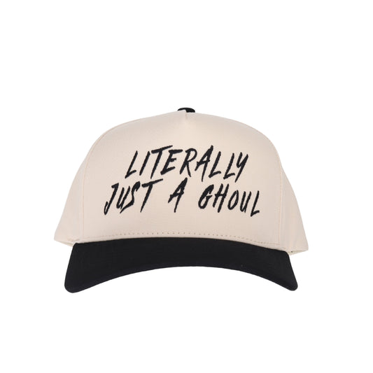 Just a Ghoul Embroidered Trucker Hat