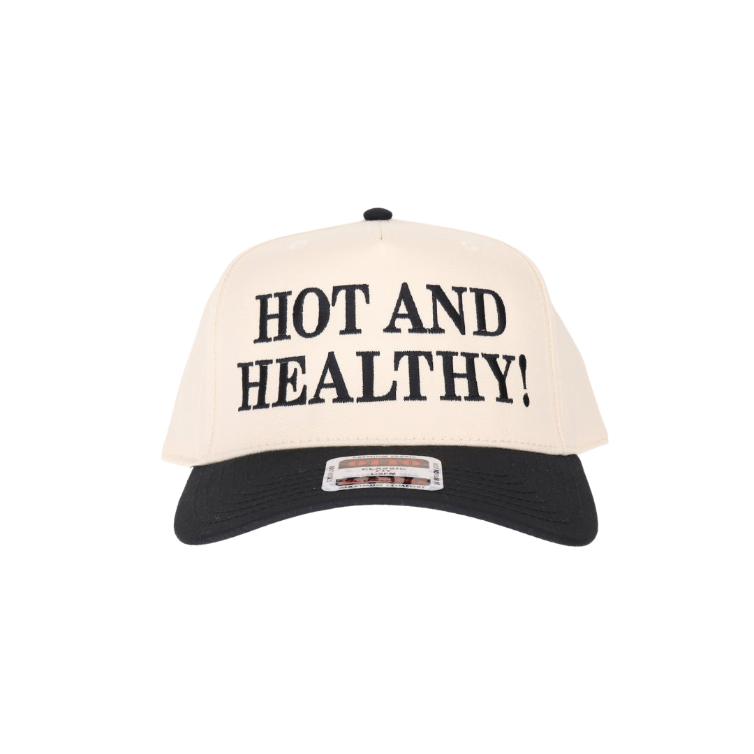 Hot and Healthy Embroidered Trucker Hat