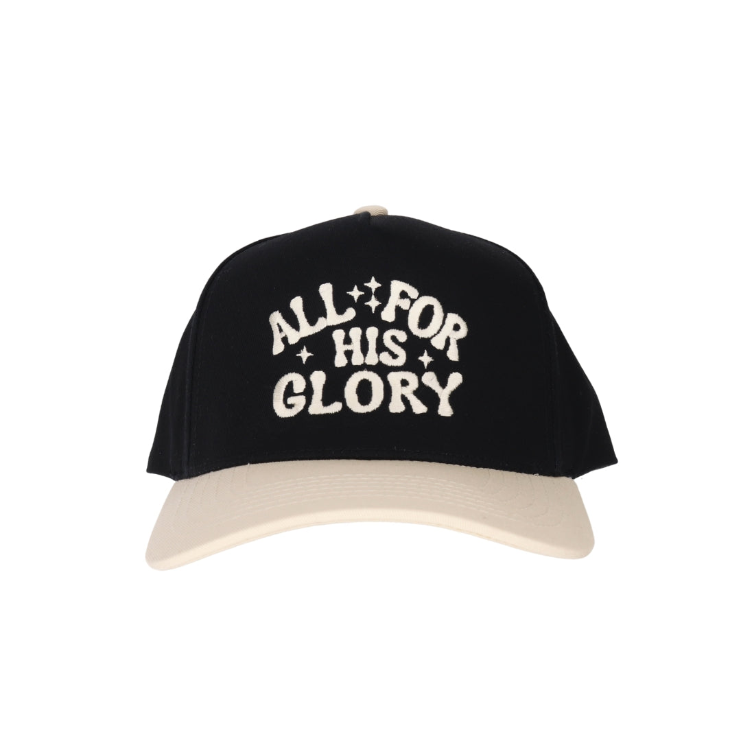 All for His Glory Embroidered Trucker Hat