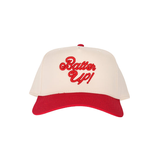 Batter Up 3D PUFF Embroidered Trucker Hat