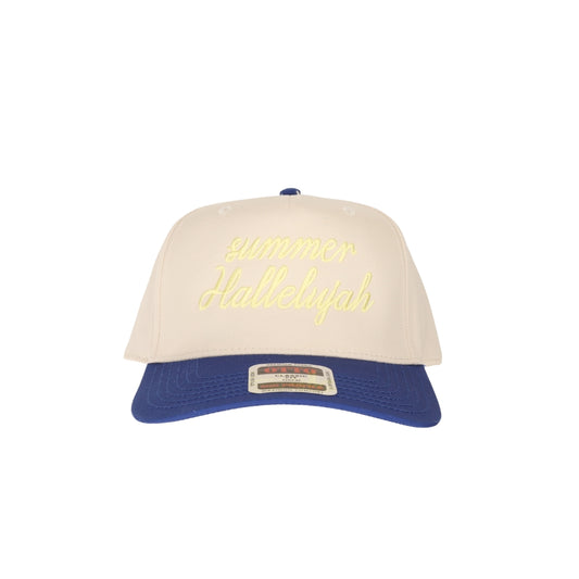 Summer Hallelujah Embroidered Trucker Hat