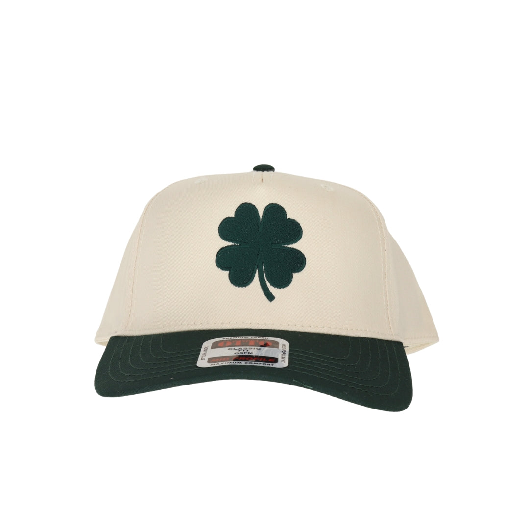 4 Leaf Clover Canvas Trucker Hat