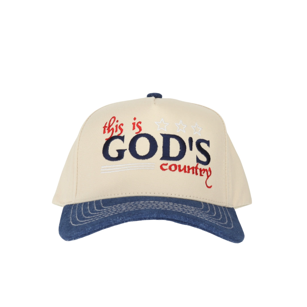 God's Country Canvas Trucker Hat