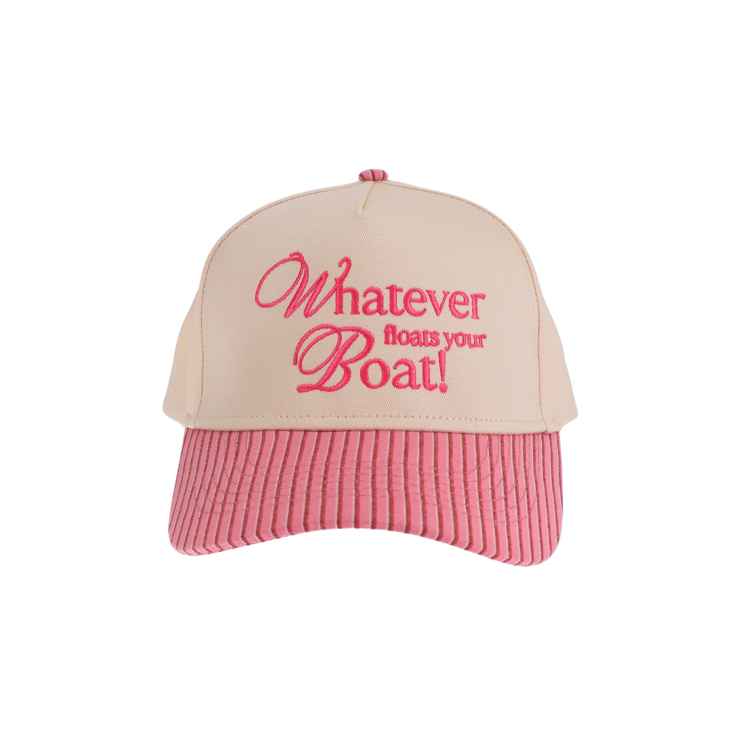Whatever Floats Your Boat Embroidered Trucker Hat