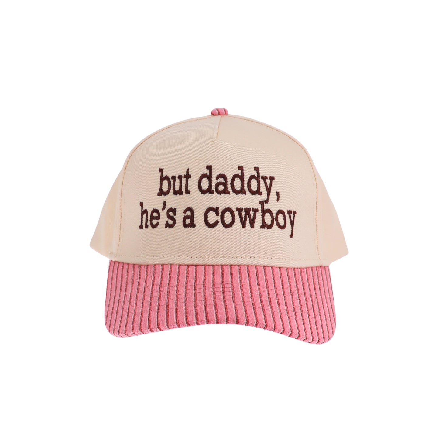 He's a Cowboy Embroidered Trucker Hat