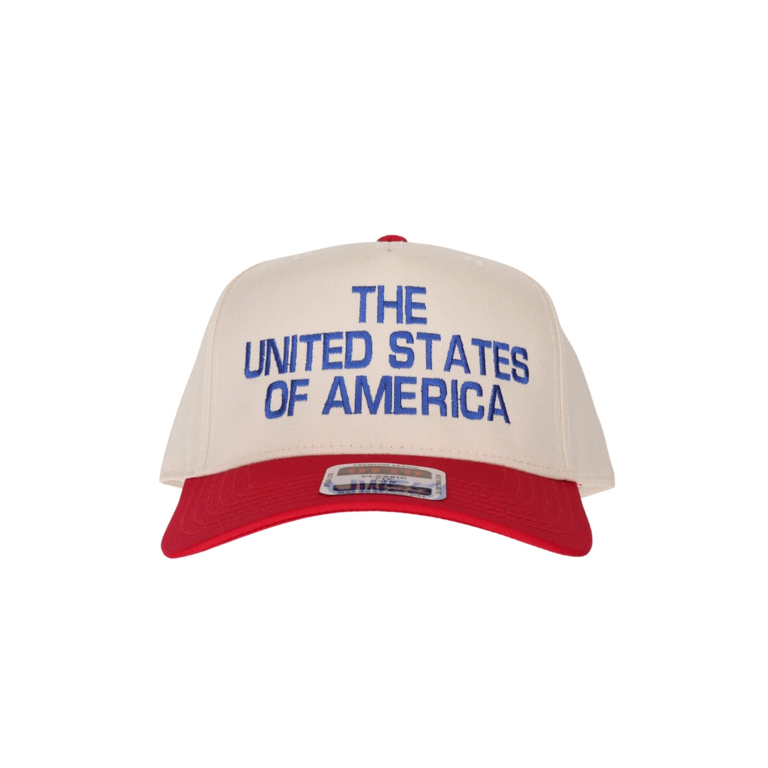 United States of America Canvas Trucker Hat