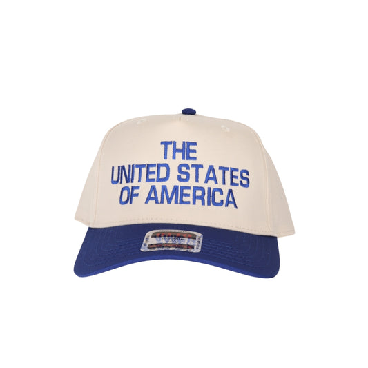 United States of America Canvas Trucker Hat