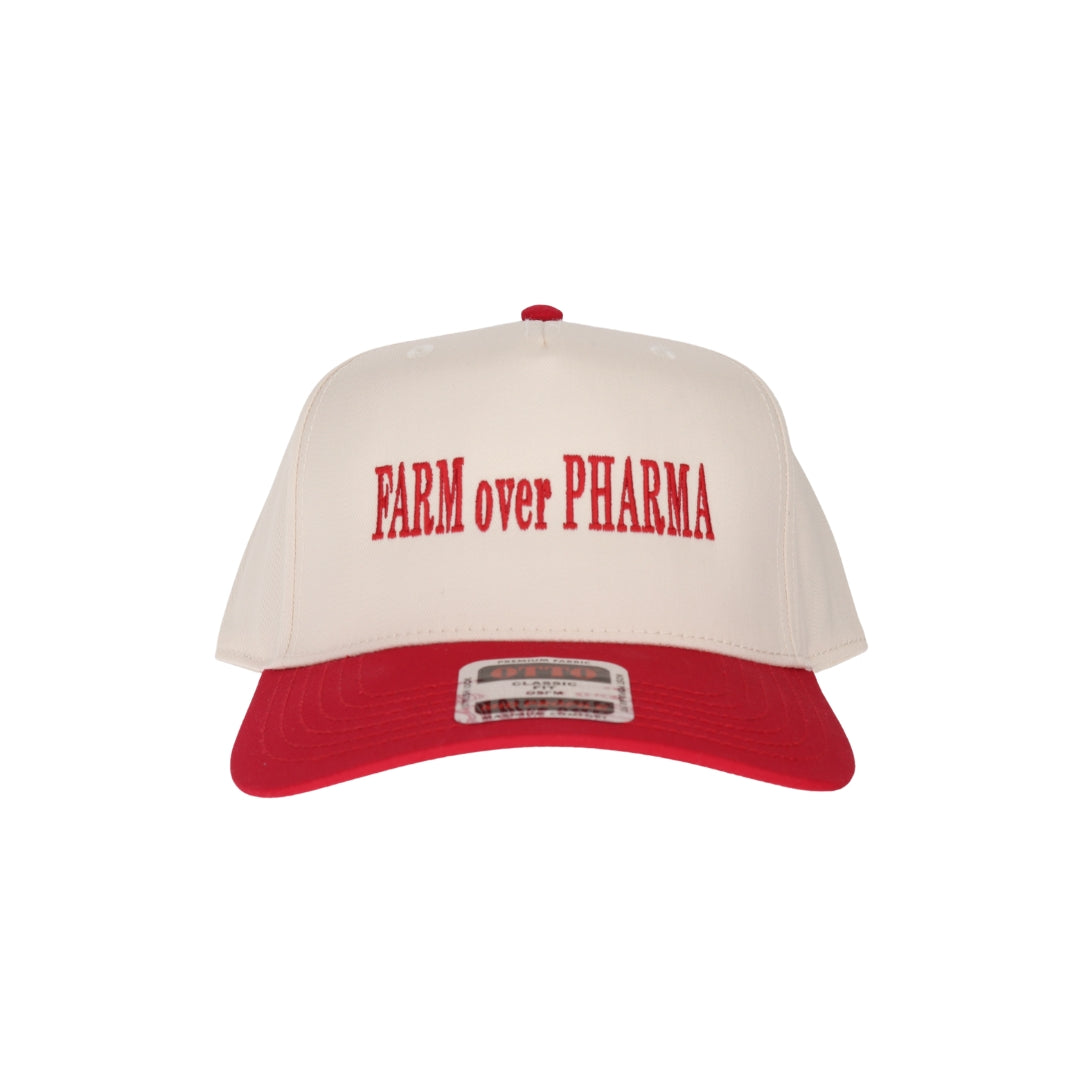 Farm Over Pharma Embroidered Trucker Hat