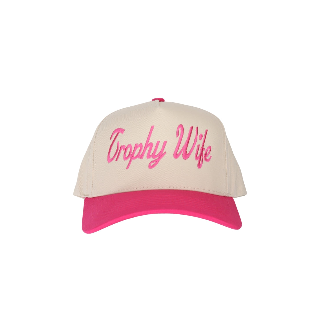 Trophy Wife Embroidered Trucker Hat