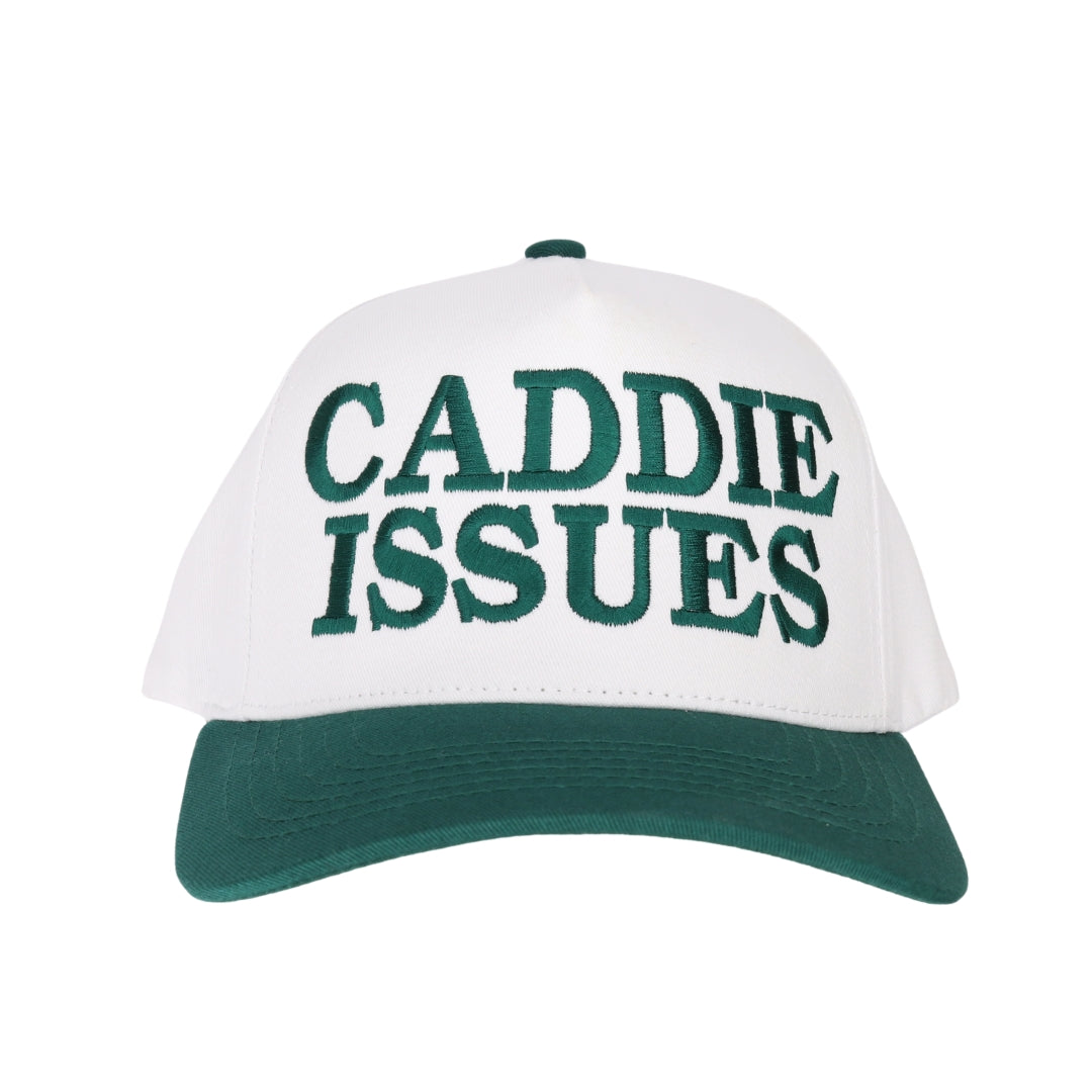 Caddie Issues Embroidered Trucker Hat