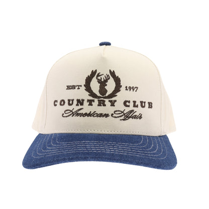 Country Club Embroidered Trucker Hat
