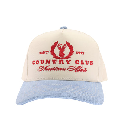 Country Club Embroidered Trucker Hat