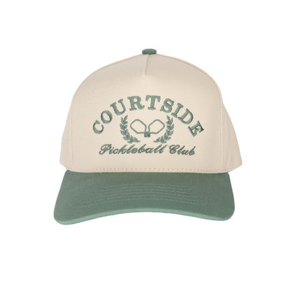 Courtside Pickleball Embroidered Trucker Hat