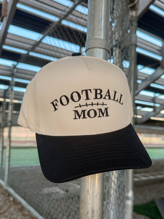 Football Mom Embroidered Trucker Hat