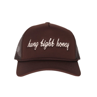 Hang Tight Honey Embroidered Foam Trucker Hat