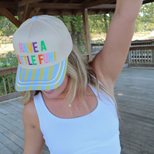 Have a Little Fun 3D Embroidered Trucker Hat