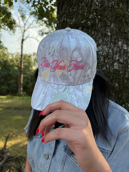 Bless Your Heart Embroidered Trucker Hat