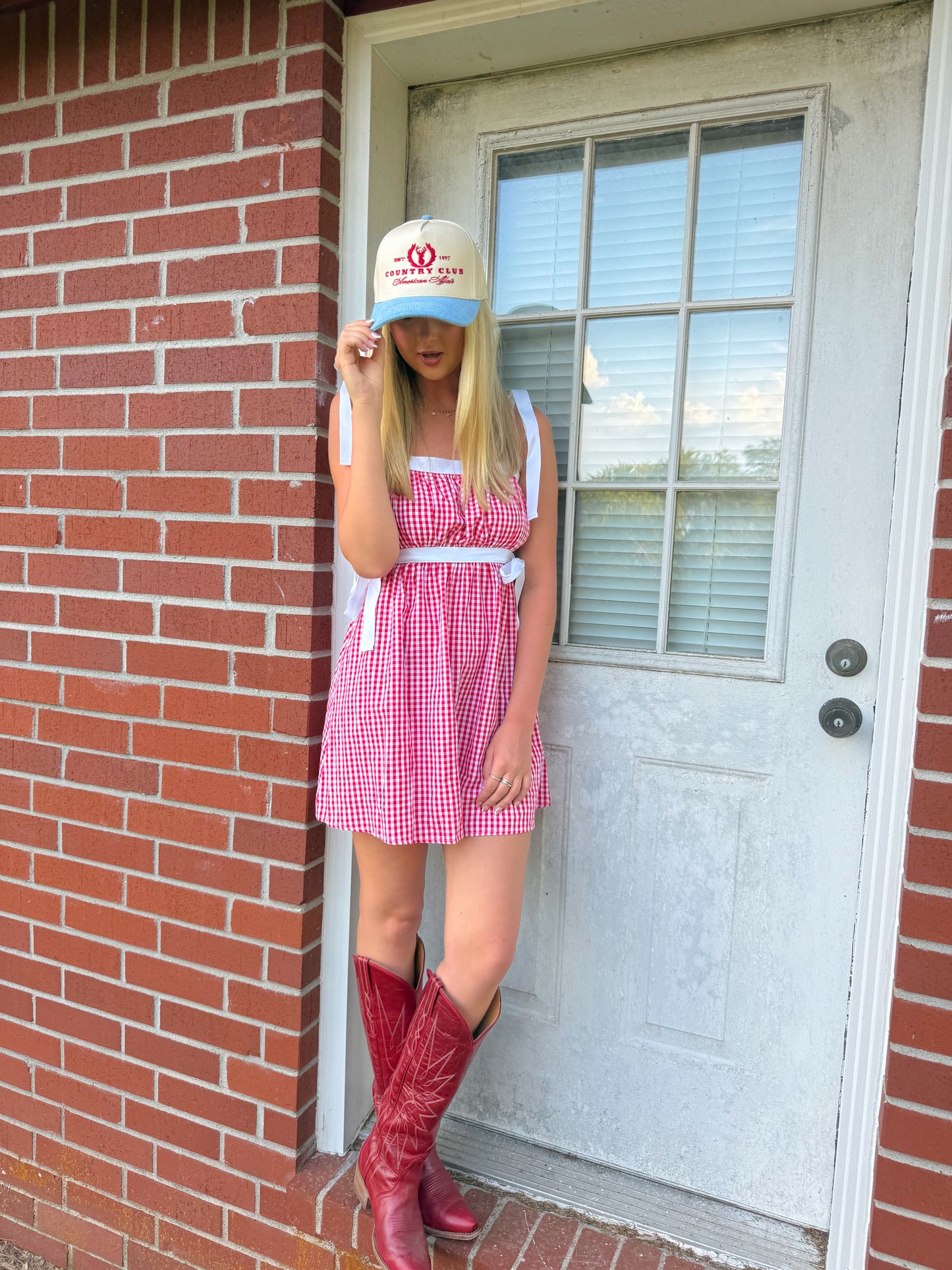 Country Club Embroidered Trucker Hat