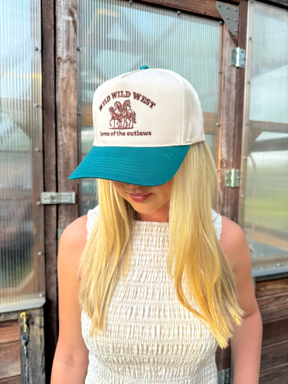 Wild Wild West Embroidered Trucker Hat