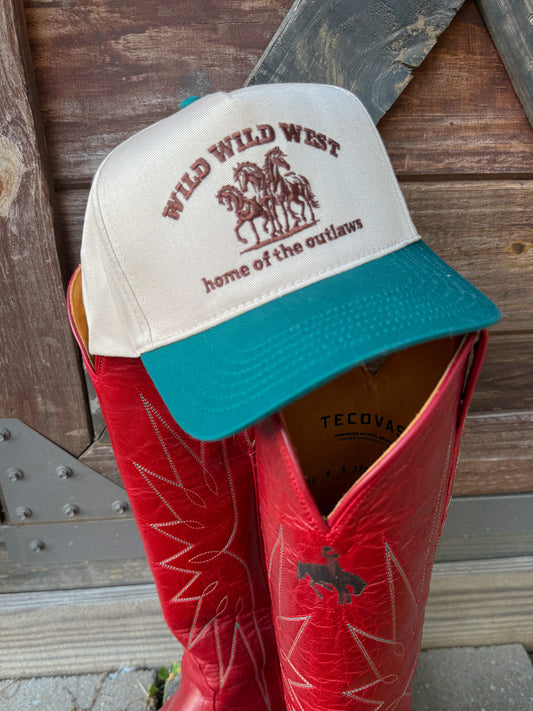 Wild Wild West Embroidered Trucker Hat