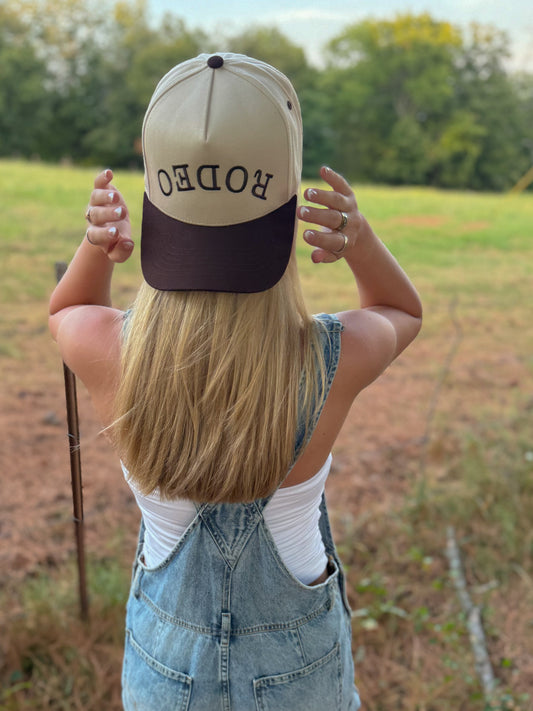 Rodeo Embroidered Trucker Hat