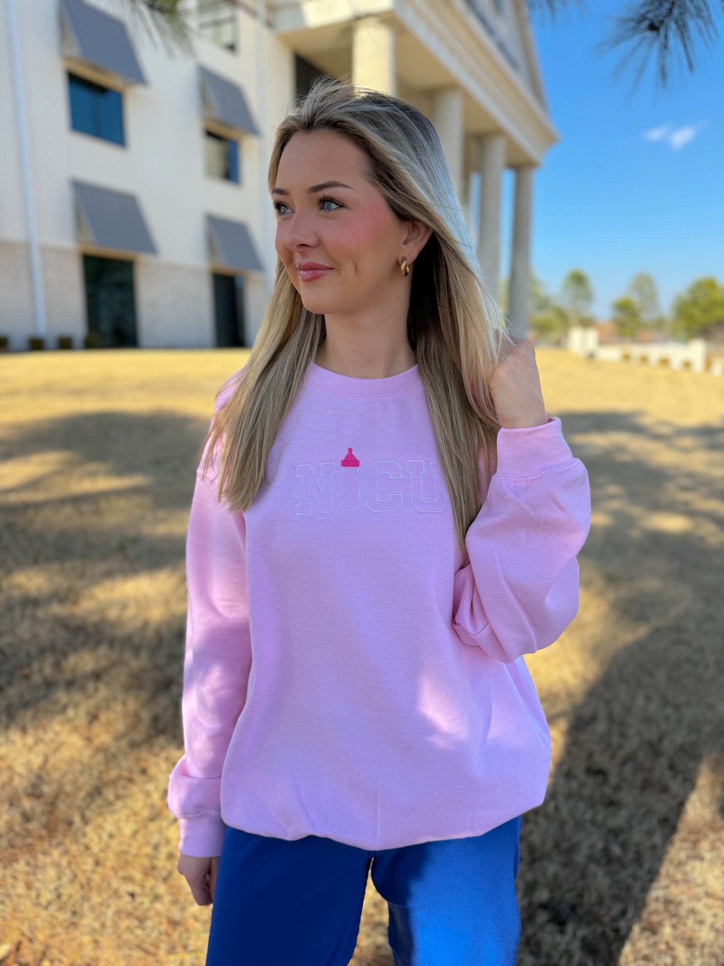 NICU Embroidered Sweatshirt