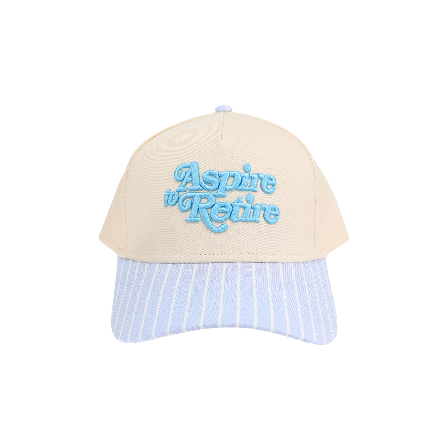 Aspire to Retire Embroidered Trucker Hat
