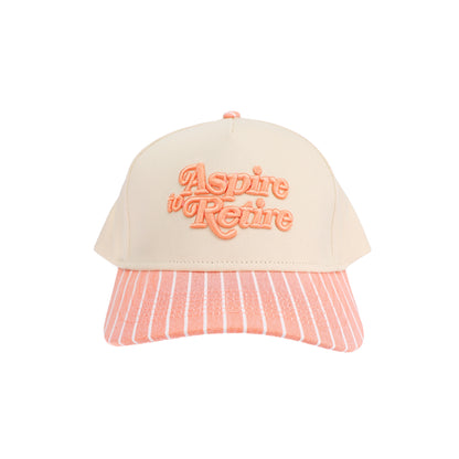 Aspire to Retire Embroidered Trucker Hat