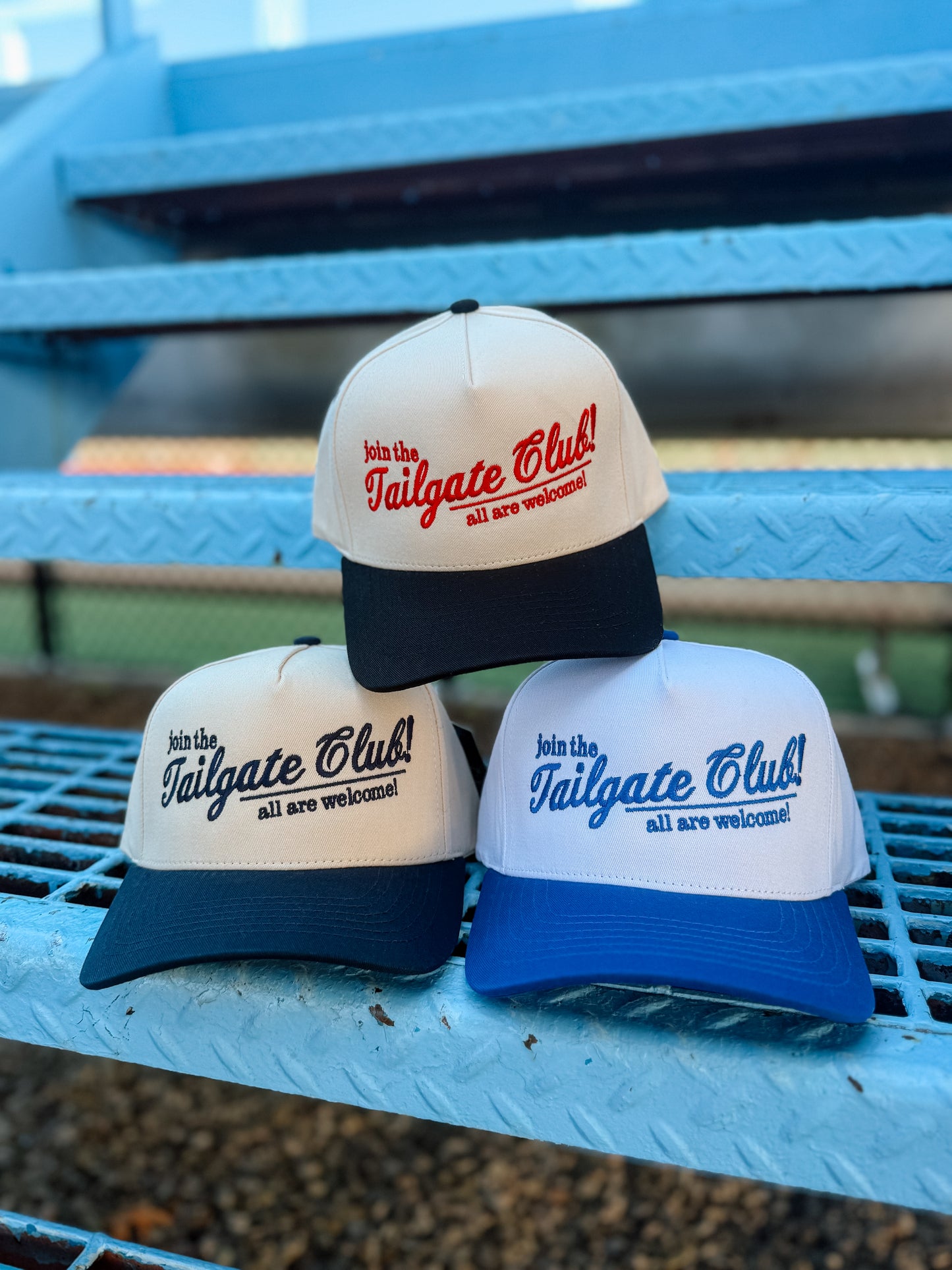 Tailgate Club Embroidered Trucker Hat