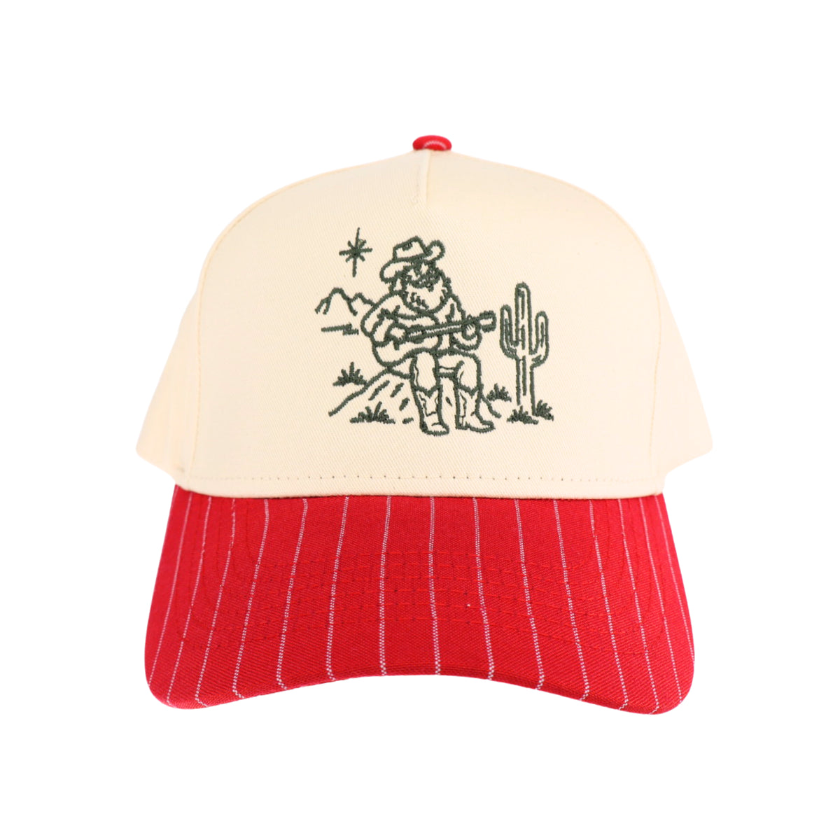 Cowboy Santa Embroidered Trucker Hat