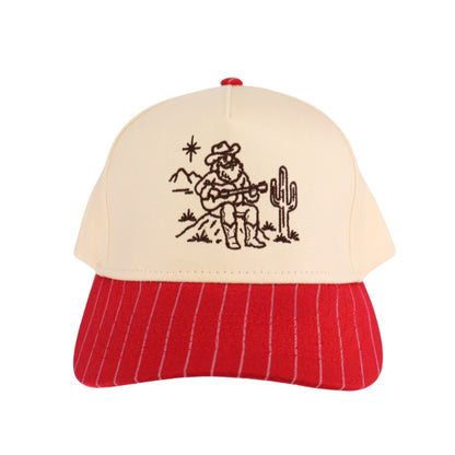Cowboy Santa Embroidered Trucker Hat