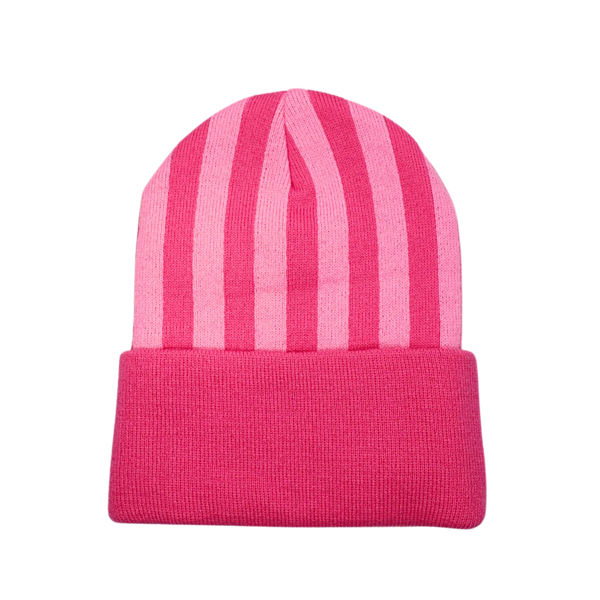 Stripe Cuffed Beanie