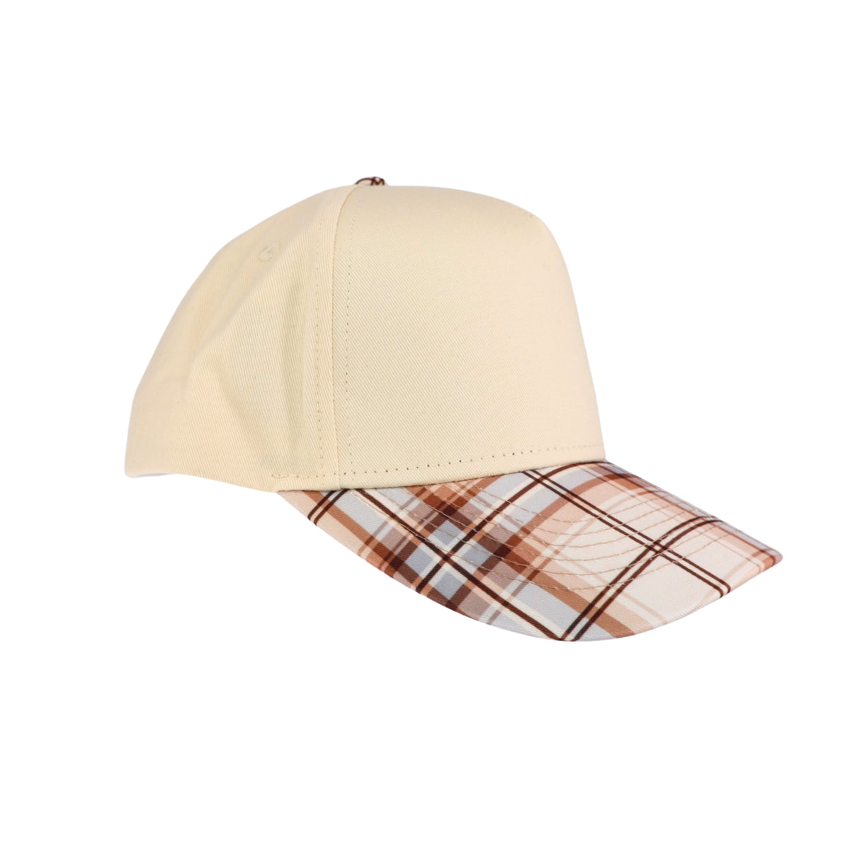 Plaid Trucker Hat (Blank)