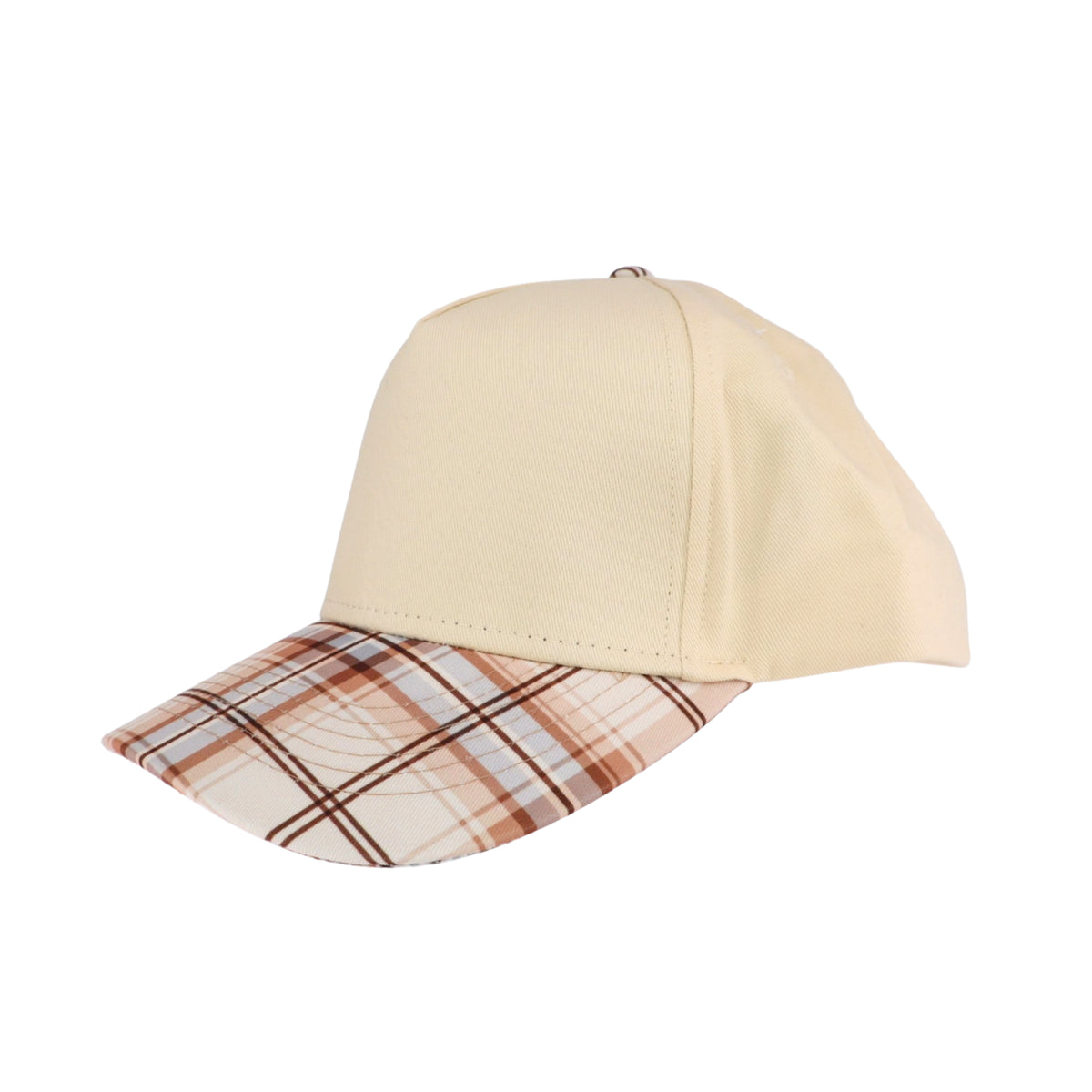 Plaid Trucker Hat (Blank)