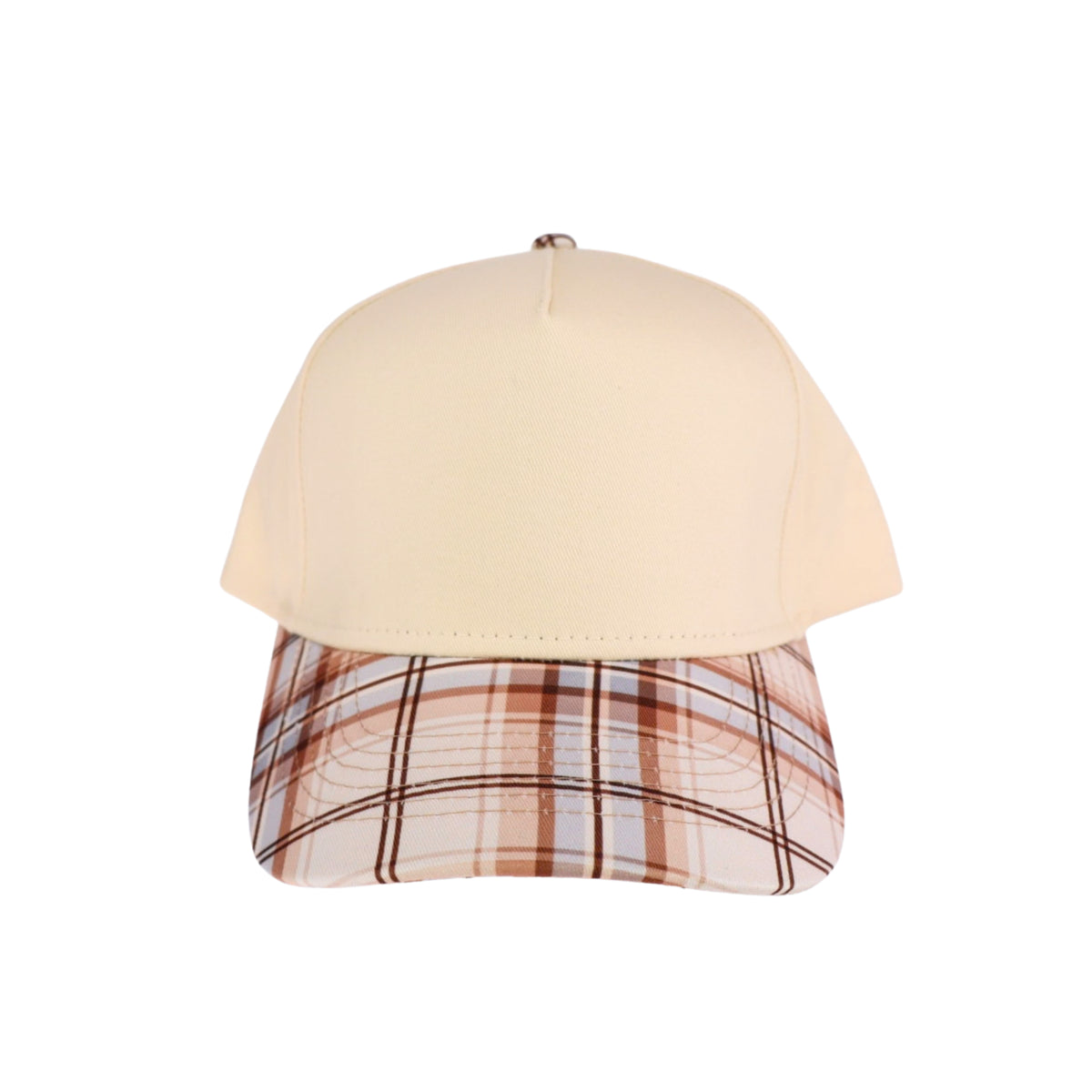 Plaid Trucker Hat (Blank)