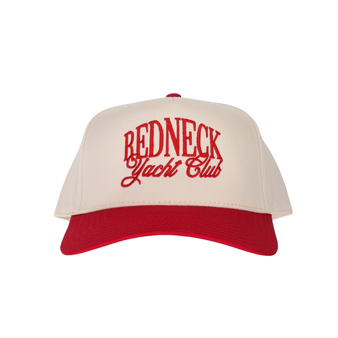 Red Neck Yacht Club Embroidered Trucker Hat
