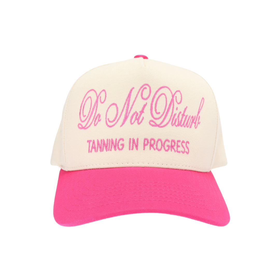 Do Not Disturb Embroidered Trucker Hat