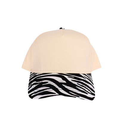 Zebra Trucker Hat (Blank)
