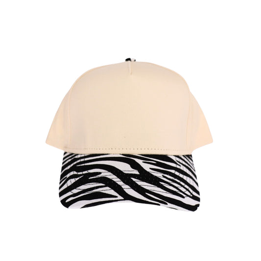 Zebra Trucker Hat (Blank)
