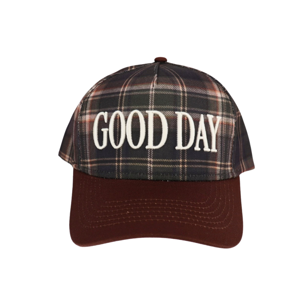 Good Day 3D Embroidered Trucker Hat