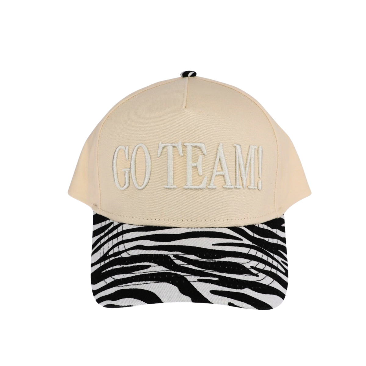 Go Team 3D Embroidered Trucker Hat