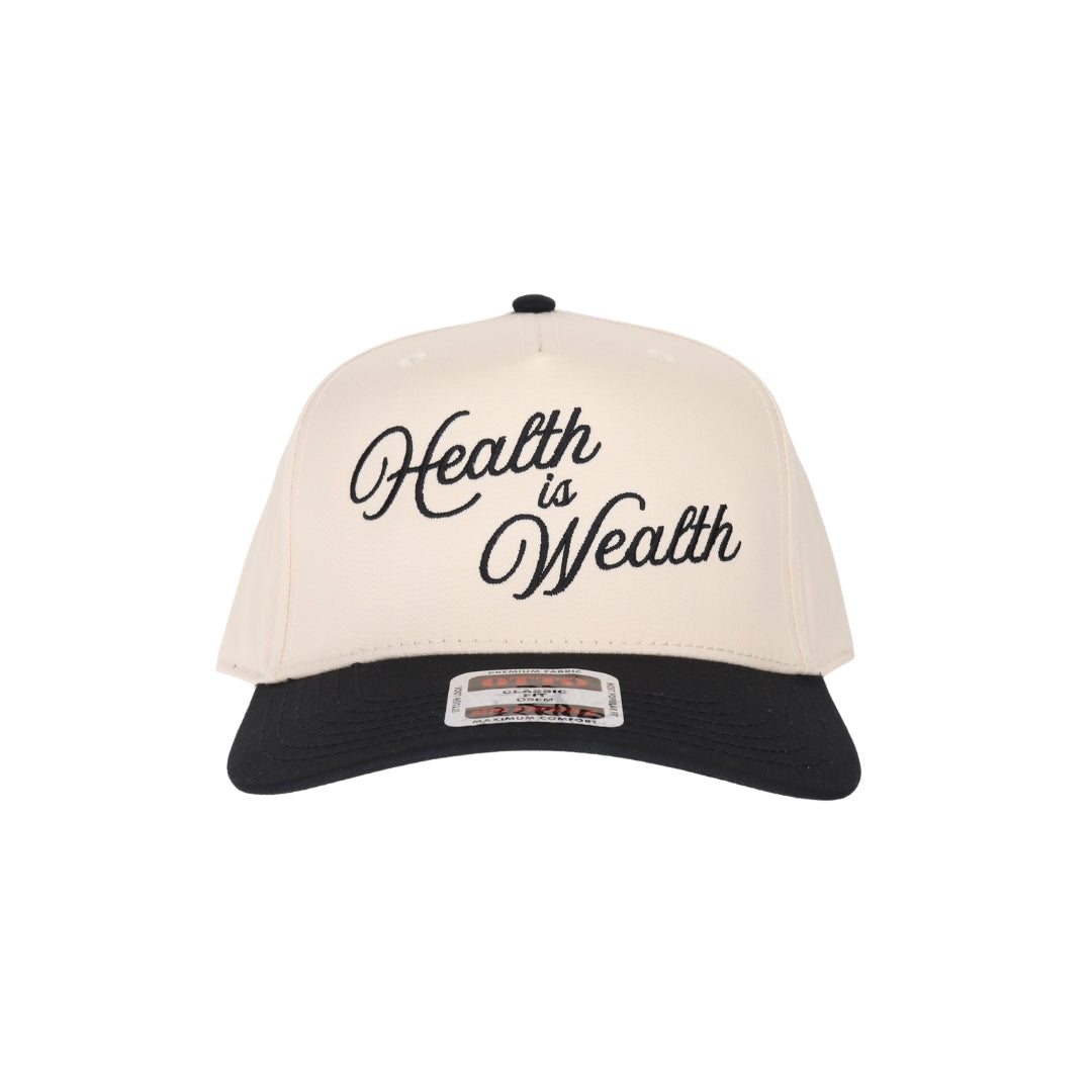 Health is Wealth Embroidered Trucker Hat