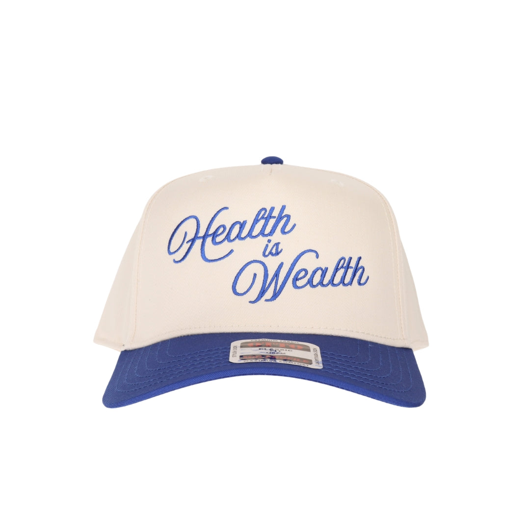 Health is Wealth Embroidered Trucker Hat