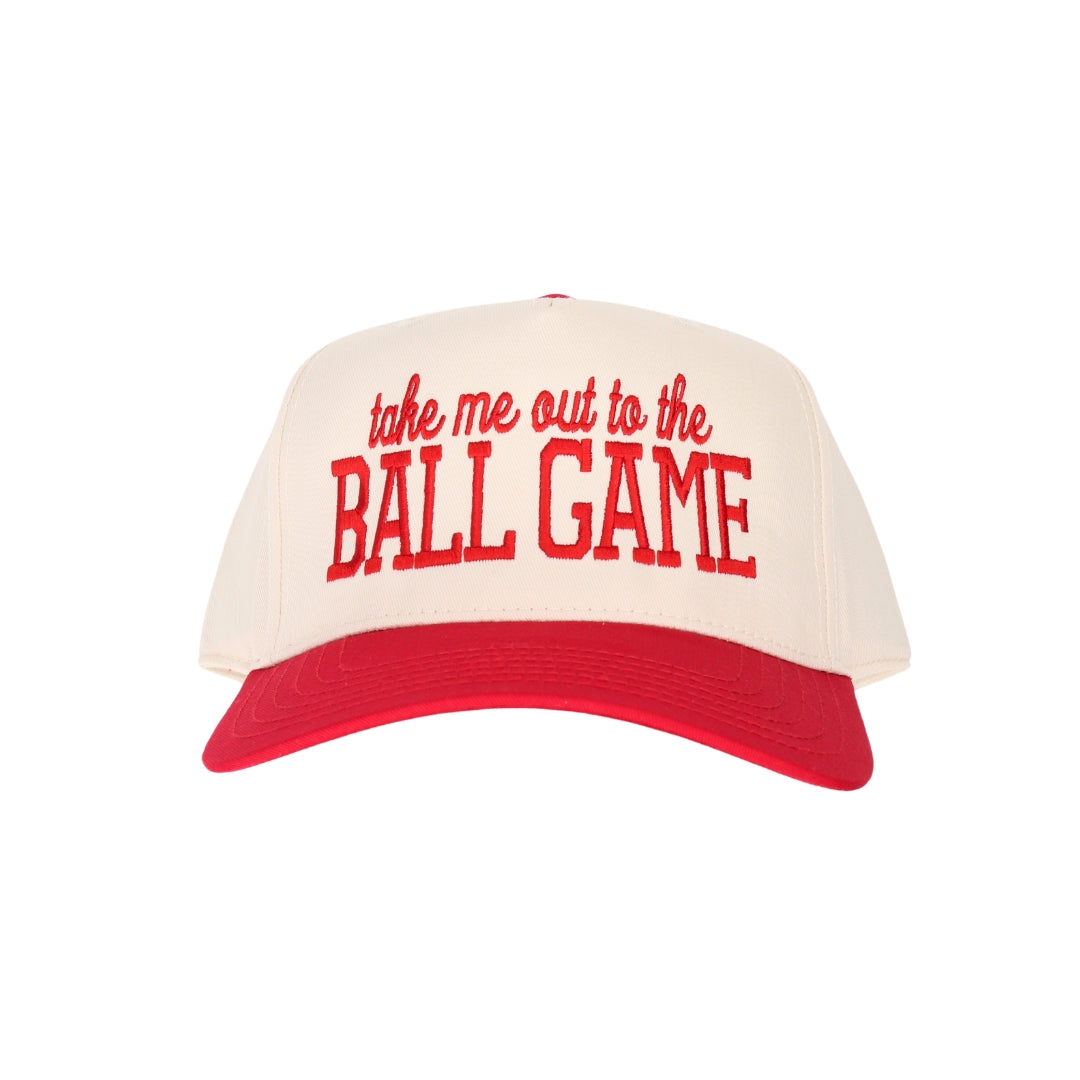 Ball Game Embroidered Trucker Hat